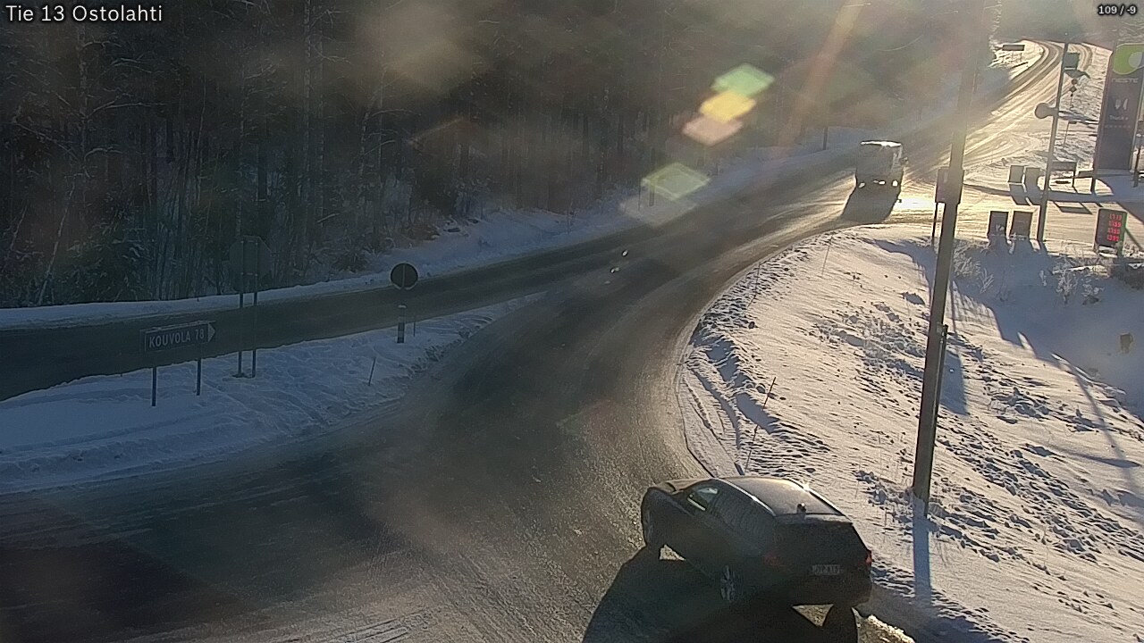 Weather Camera Image Väg 14 Ostolahti, Mikkeli, Etelä-Savo