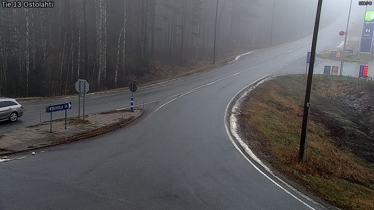 Weather Camera Image Väg 14 Ostolahti, Mikkeli, Etelä-Savo
