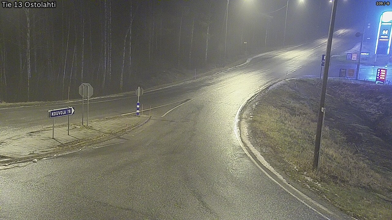 Weather Camera Image Väg 14 Ostolahti, Mikkeli, Etelä-Savo