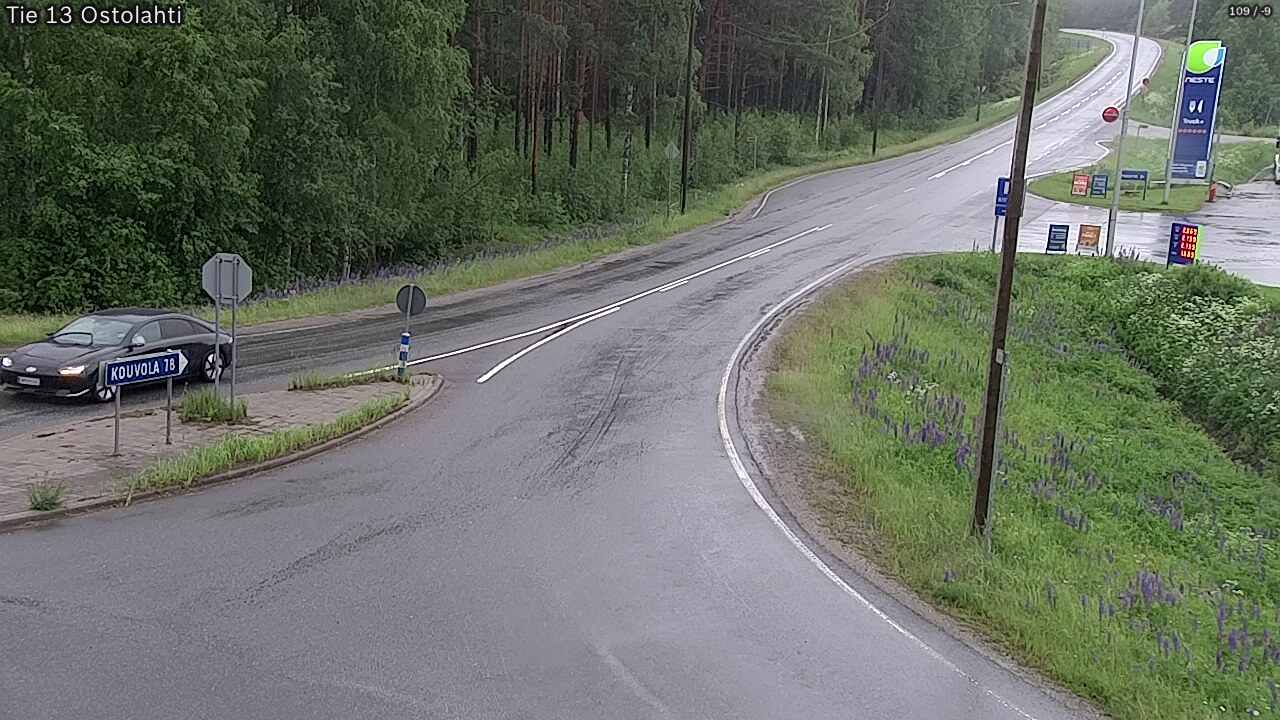 Weather Camera Image Väg 14 Ostolahti, Mikkeli, Etelä-Savo