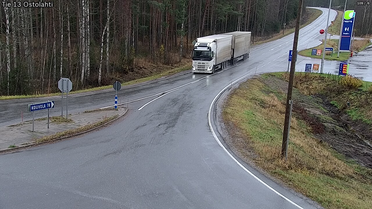Weather Camera Image Road 13 Ostolahti, Mikkeli, Etelä-Savo