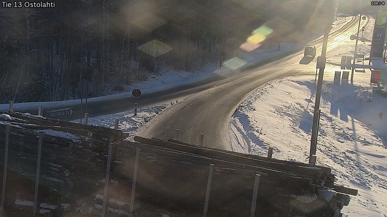 Weather Camera Image Väg 14 Ostolahti, Mikkeli, Etelä-Savo