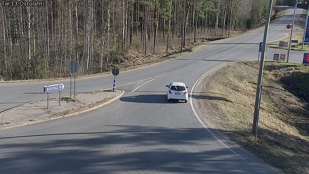 Weather Camera Image Road 13 Ostolahti, Mikkeli, Etelä-Savo