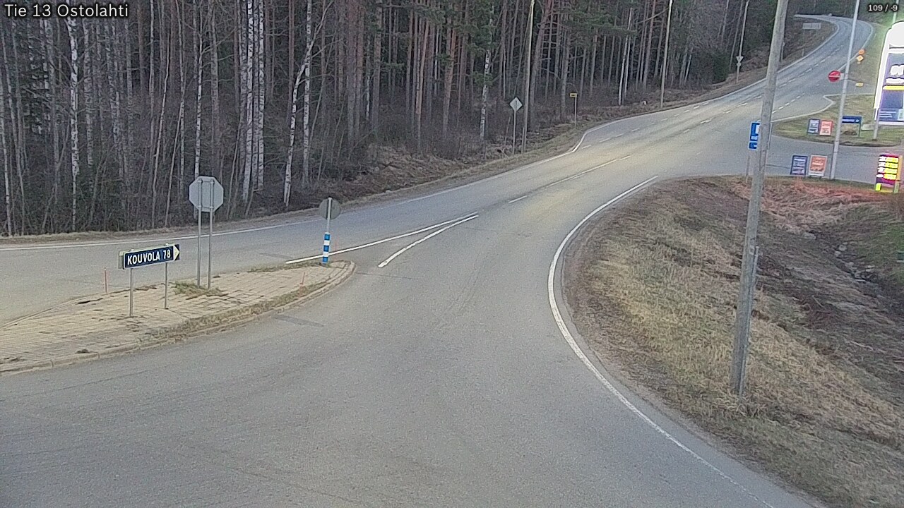 Weather Camera Image Väg 14 Ostolahti, Mikkeli, Etelä-Savo