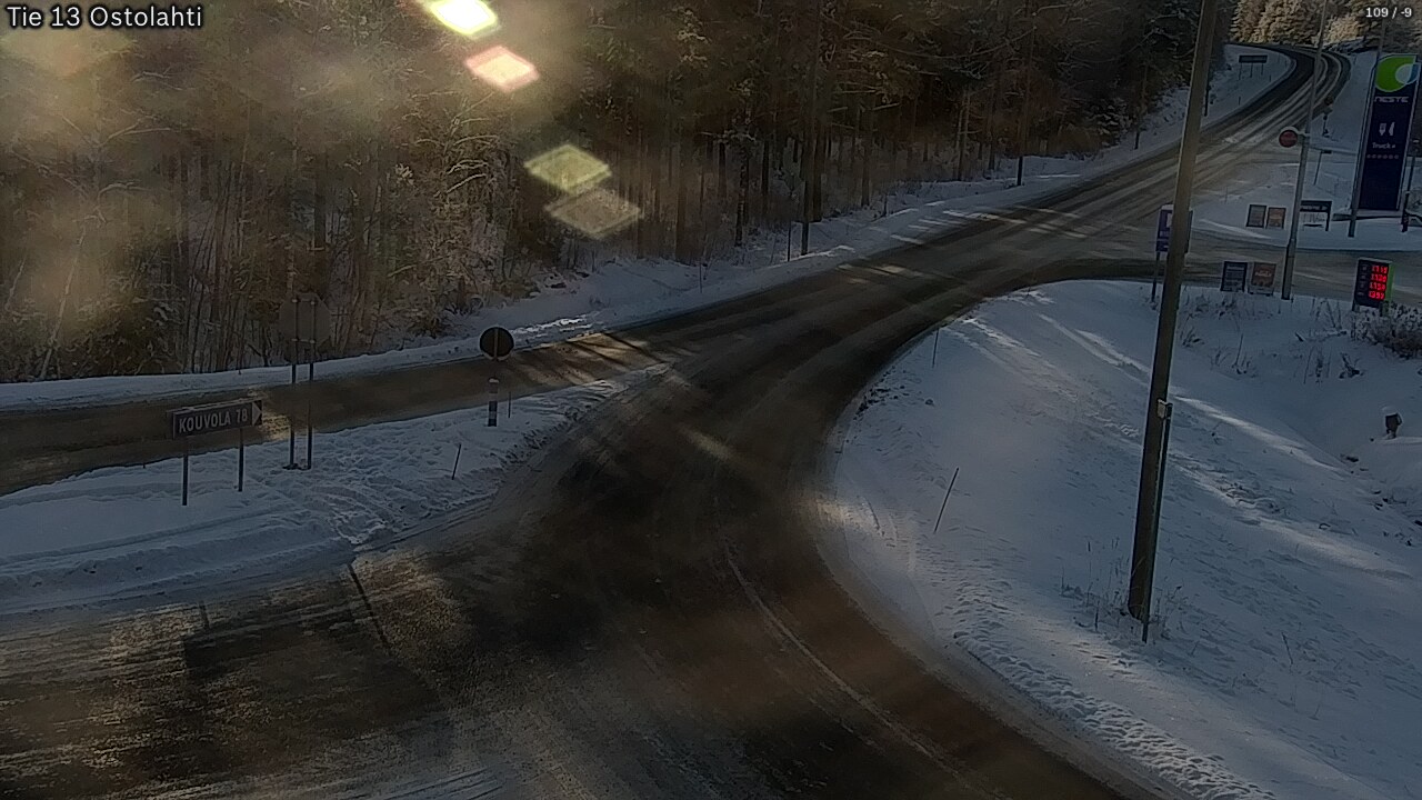 Weather Camera Image Väg 14 Ostolahti, Mikkeli, Etelä-Savo