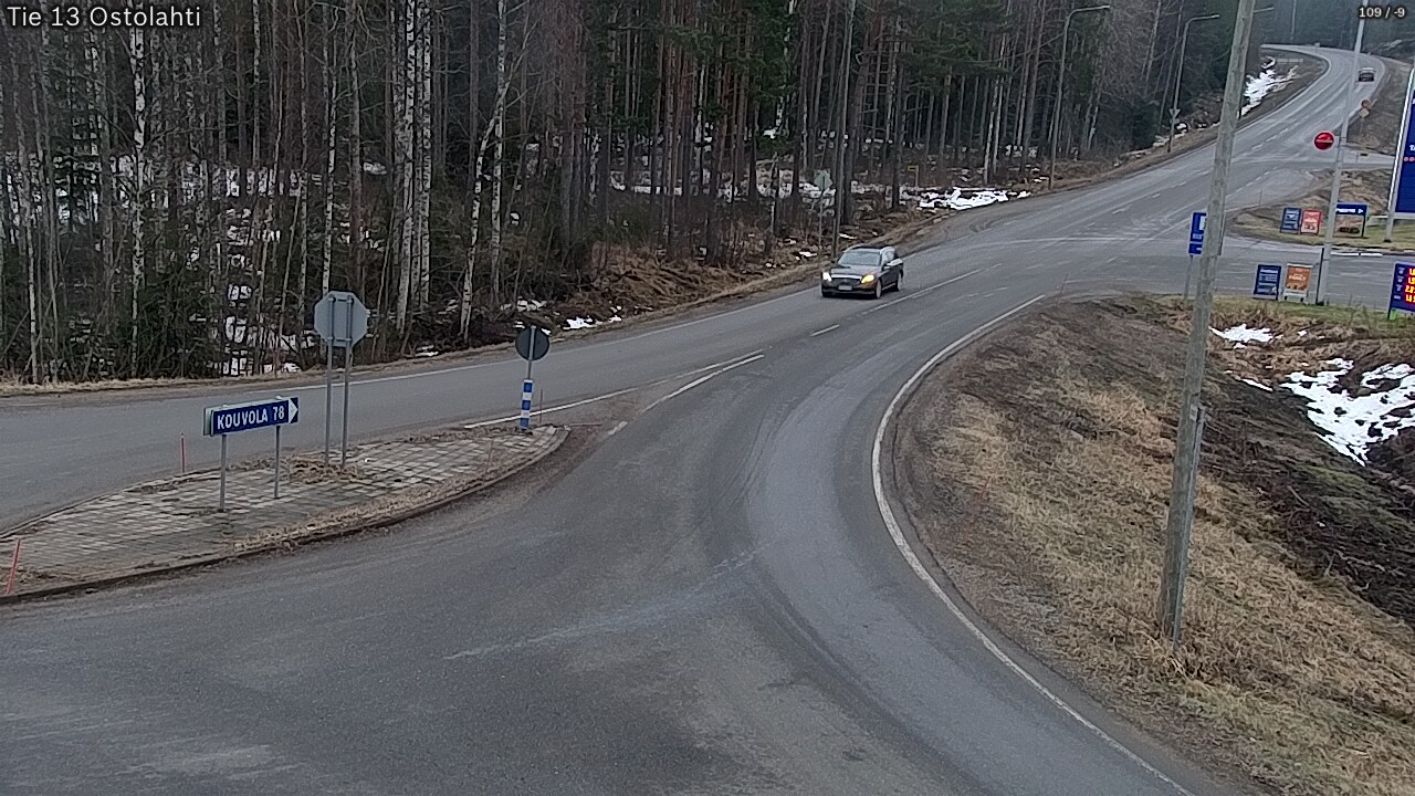 Weather Camera Image Road 13 Ostolahti, Mikkeli, Etelä-Savo