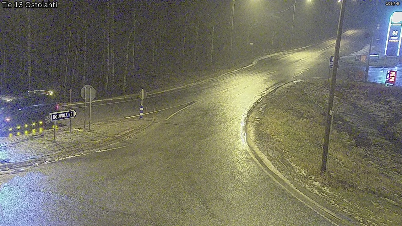 Weather Camera Image Väg 14 Ostolahti, Mikkeli, Etelä-Savo