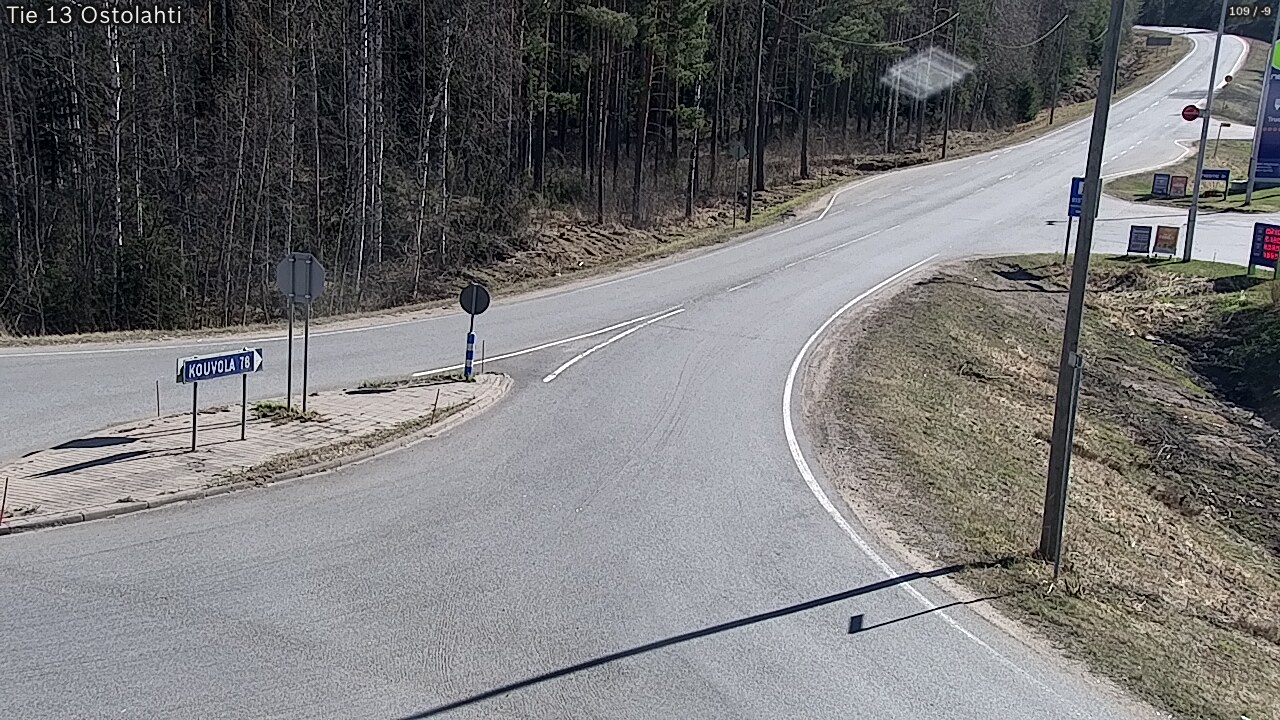 Weather Camera Image Road 13 Ostolahti, Mikkeli, Etelä-Savo
