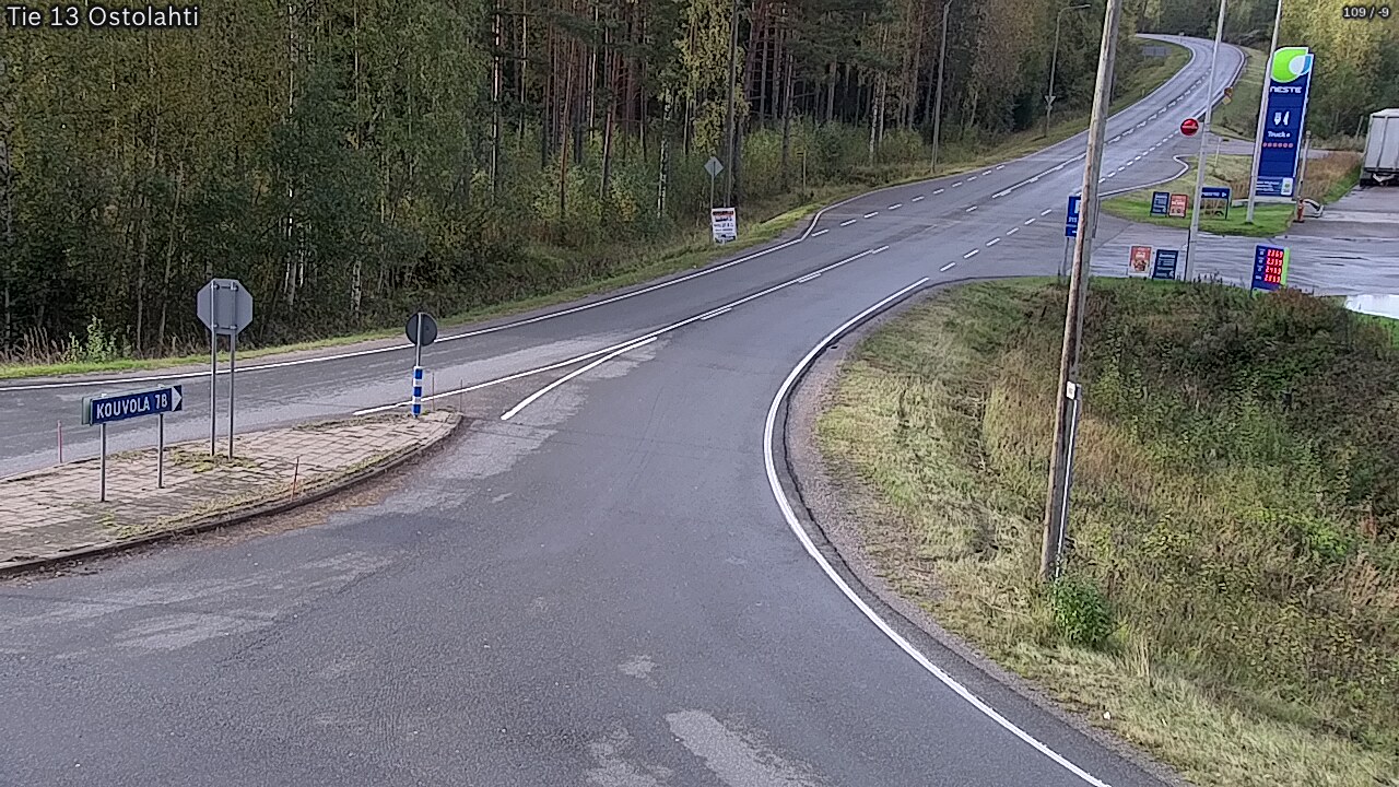 Weather Camera Image Väg 14 Ostolahti, Mikkeli, Etelä-Savo