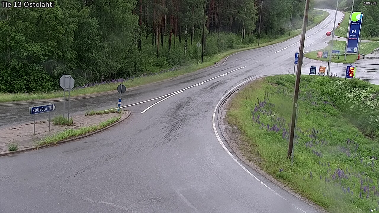Weather Camera Image Väg 14 Ostolahti, Mikkeli, Etelä-Savo