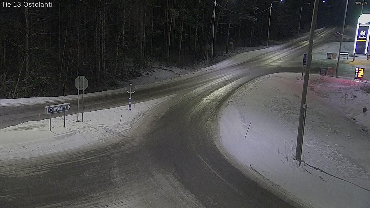 Weather Camera Image Väg 14 Ostolahti, Mikkeli, Etelä-Savo