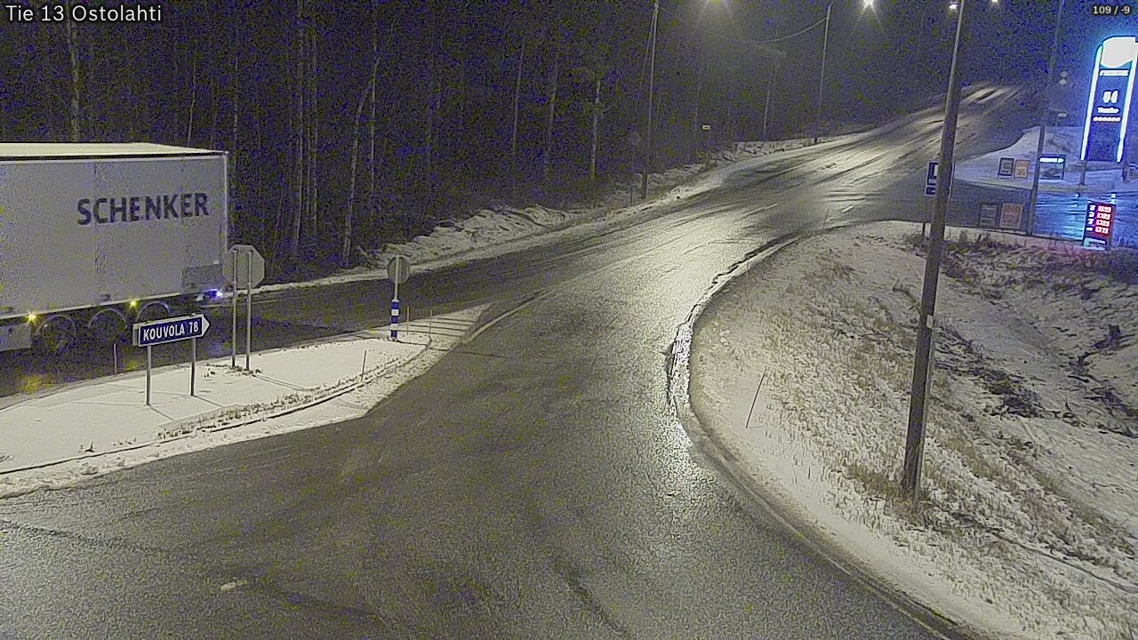 Weather Camera Image Väg 14 Ostolahti, Mikkeli, Etelä-Savo