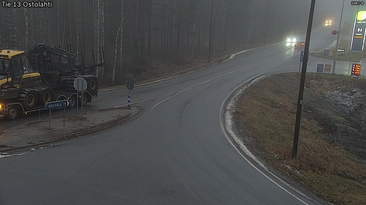 Weather Camera Image Väg 14 Ostolahti, Mikkeli, Etelä-Savo