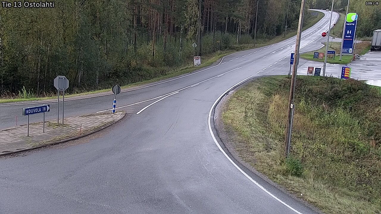 Weather Camera Image Väg 14 Ostolahti, Mikkeli, Etelä-Savo