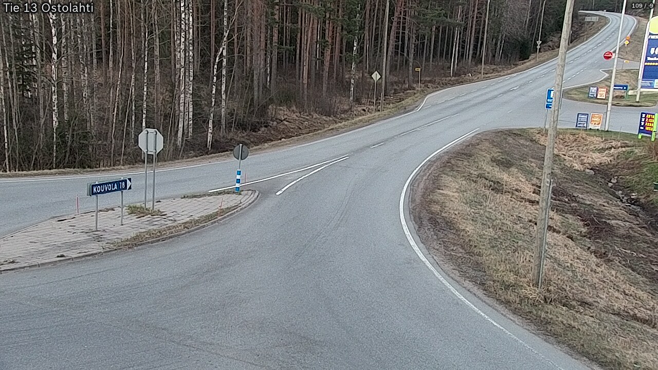 Weather Camera Image Väg 14 Ostolahti, Mikkeli, Etelä-Savo
