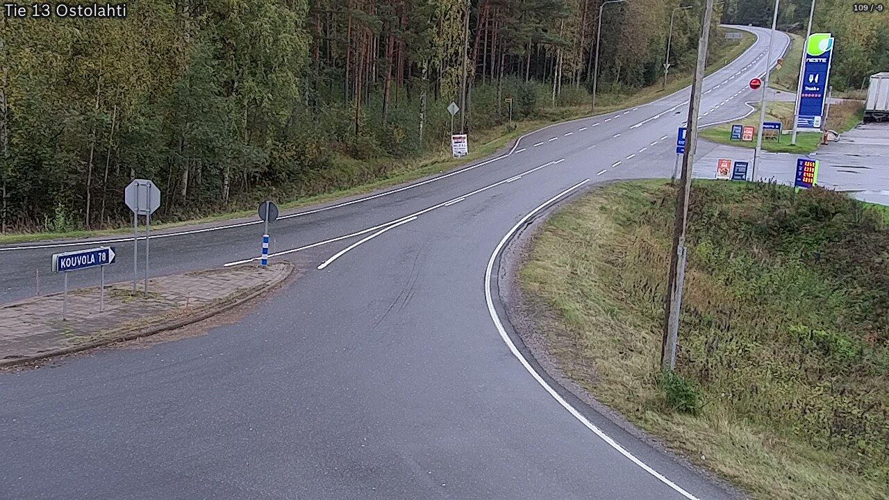 Weather Camera Image Väg 14 Ostolahti, Mikkeli, Etelä-Savo