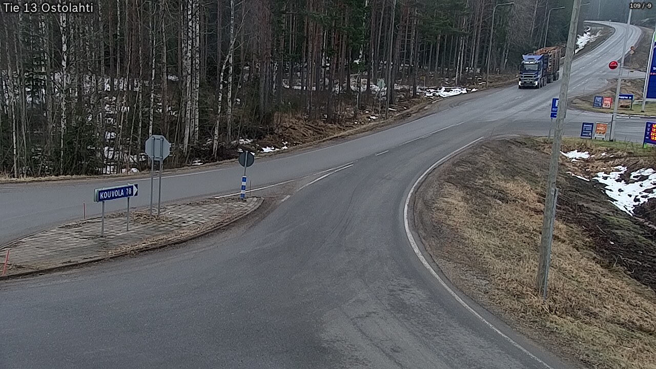 Weather Camera Image Road 13 Ostolahti, Mikkeli, Etelä-Savo