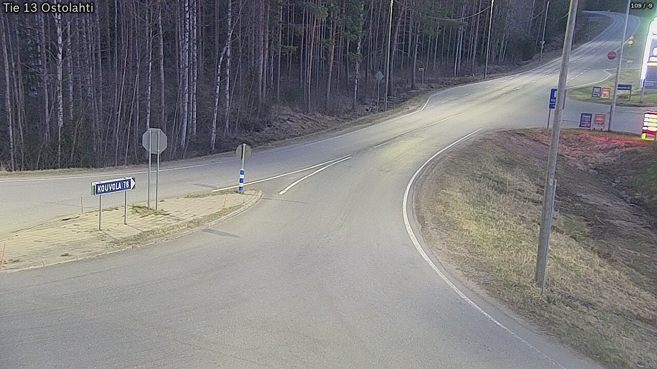 Weather Camera Image Road 13 Ostolahti, Mikkeli, Etelä-Savo