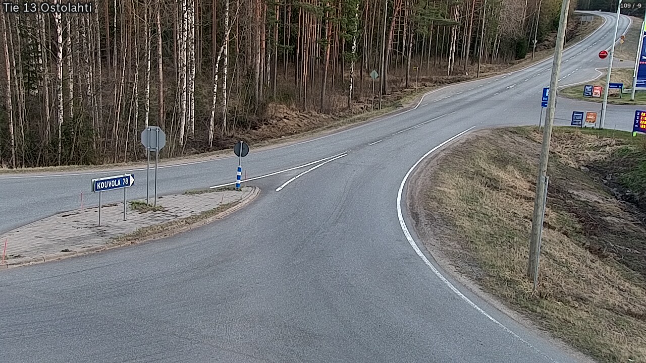 Weather Camera Image Road 13 Ostolahti, Mikkeli, Etelä-Savo
