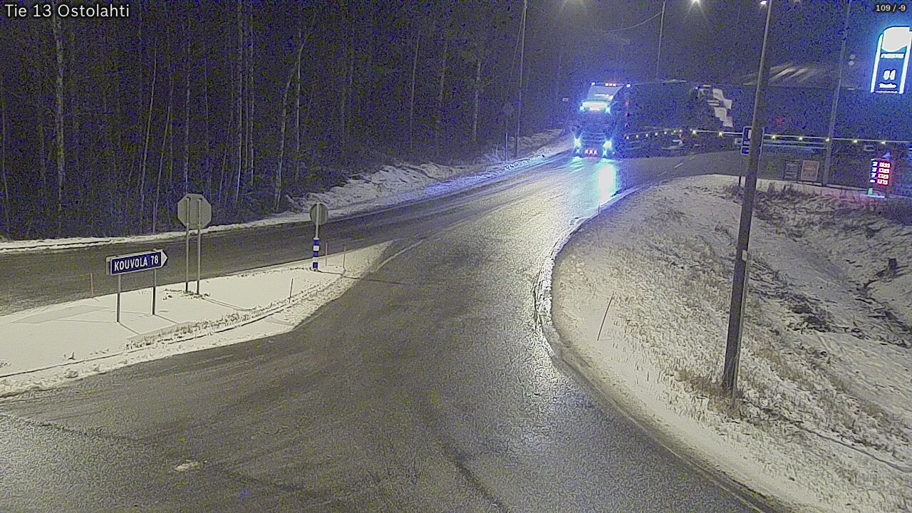 Weather Camera Image Väg 14 Ostolahti, Mikkeli, Etelä-Savo