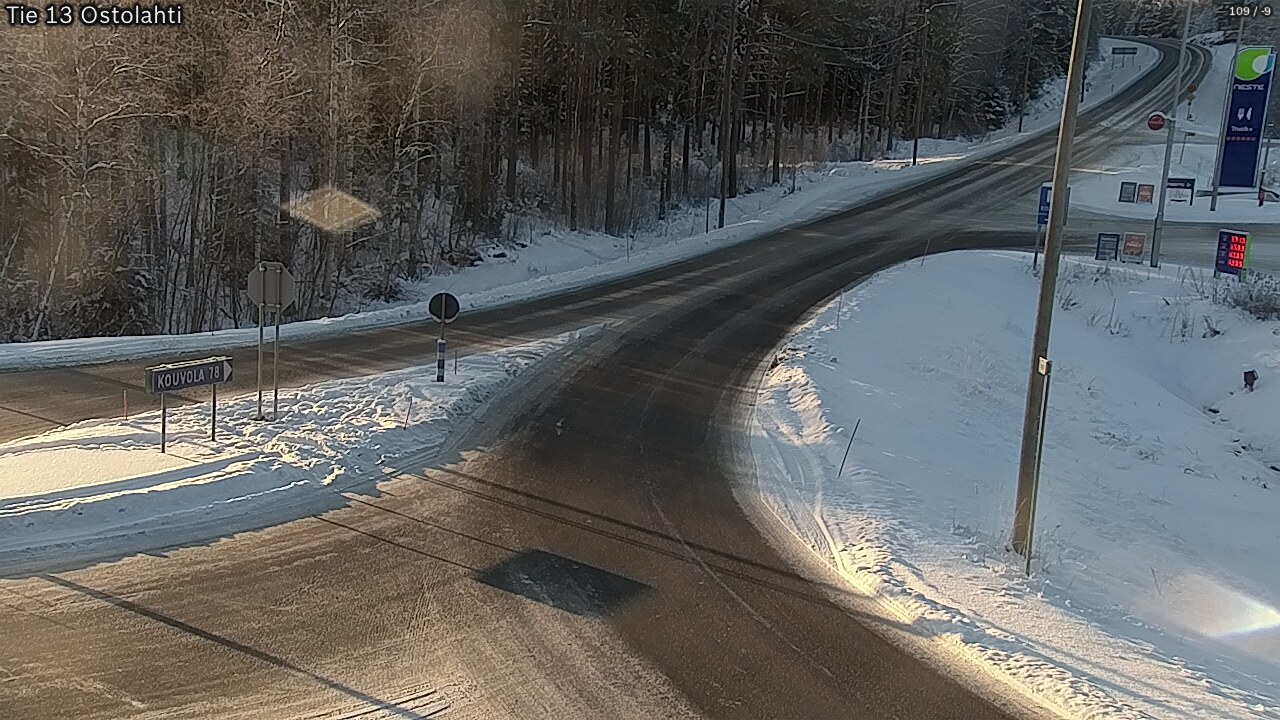 Weather Camera Image Väg 14 Ostolahti, Mikkeli, Etelä-Savo