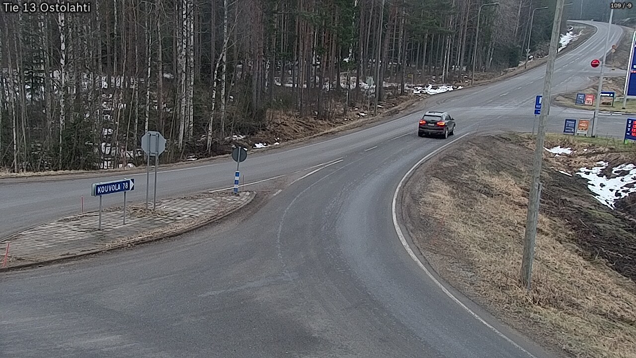 Weather Camera Image Väg 14 Ostolahti, Mikkeli, Etelä-Savo
