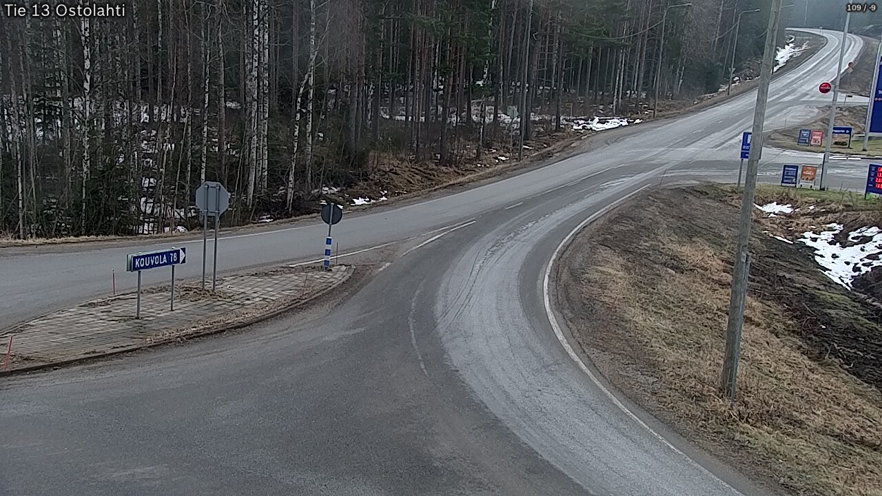 Weather Camera Image Väg 14 Ostolahti, Mikkeli, Etelä-Savo