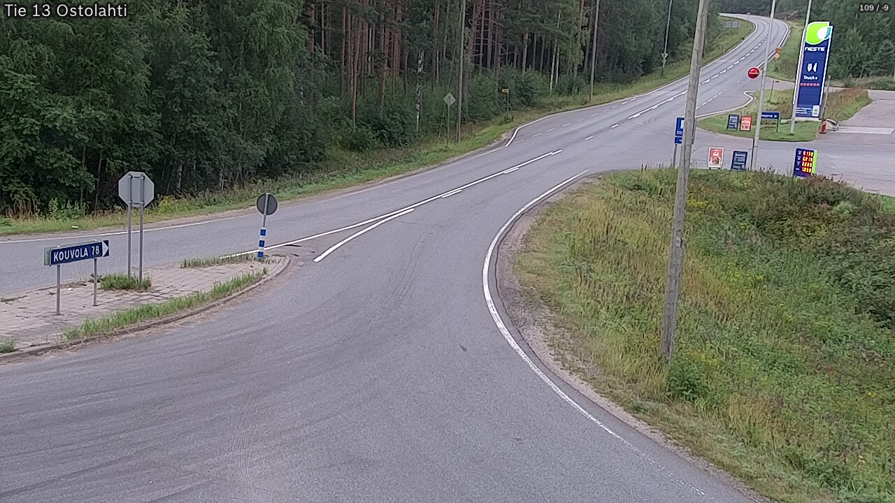 Weather Camera Image Väg 14 Ostolahti, Mikkeli, Etelä-Savo