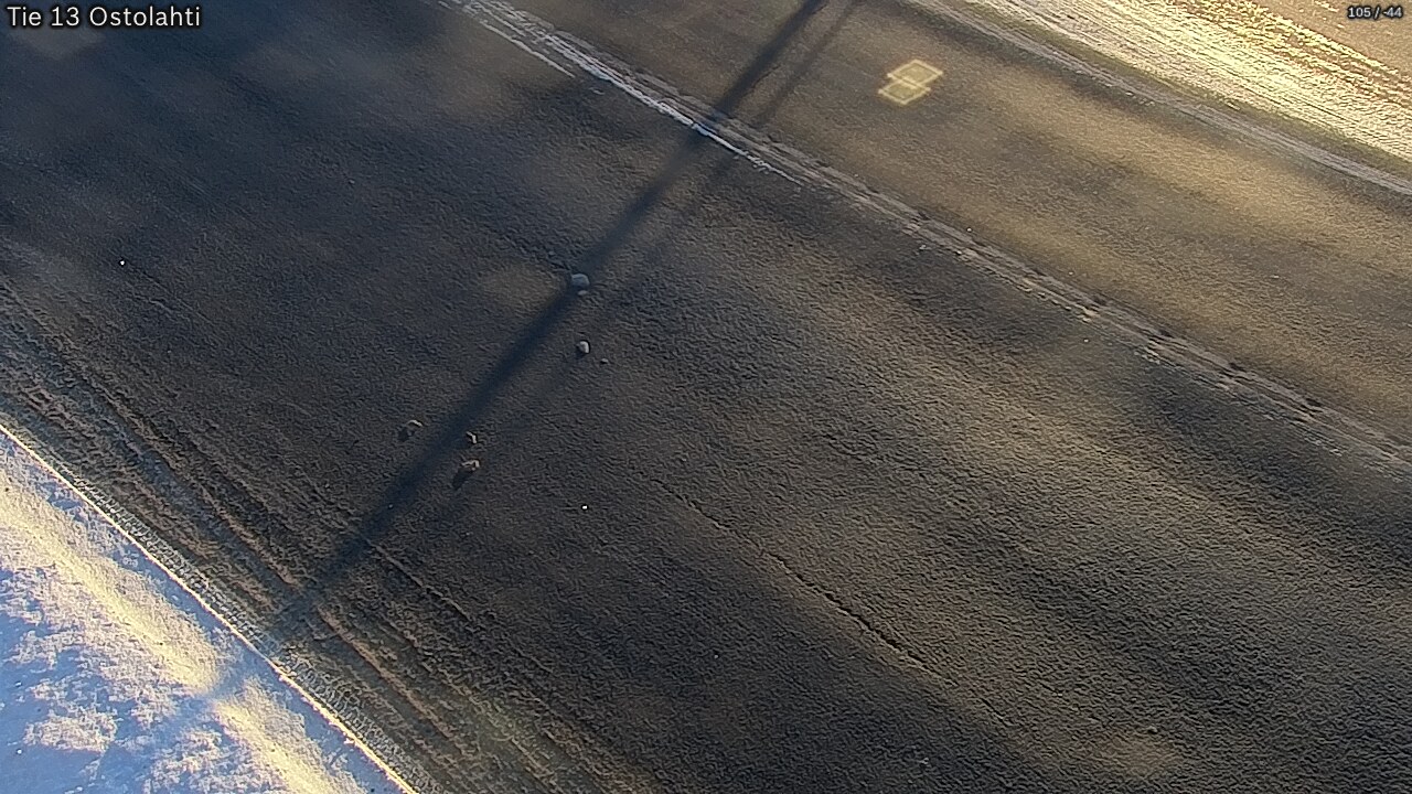 Weather Camera Image Väg 14 Ostolahti, Mikkeli, Etelä-Savo