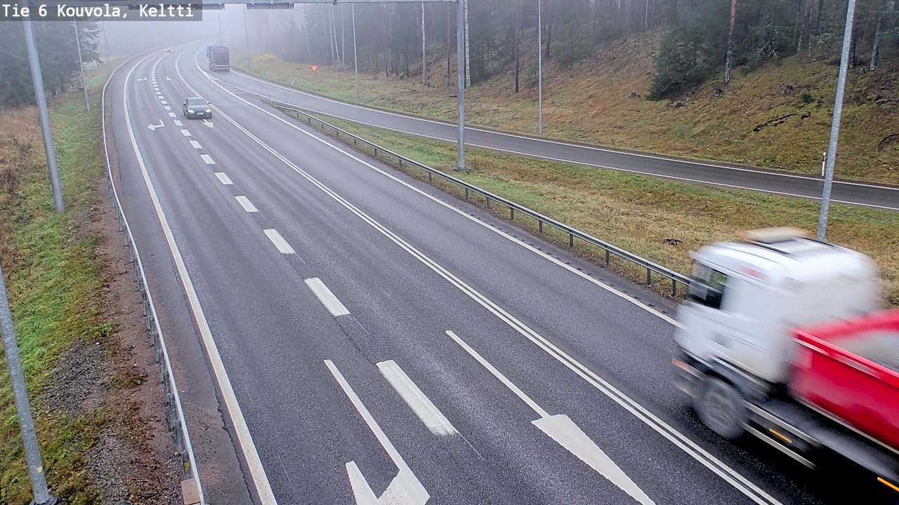 Kelikamerat Kuva Tie 6 Kouvola, Keltti, Kouvola, Kymenlaakso