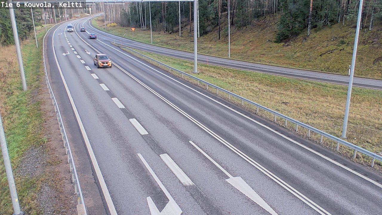 Kelikamerat Kuva Tie 6 Kouvola, Keltti, Kouvola, Kymenlaakso