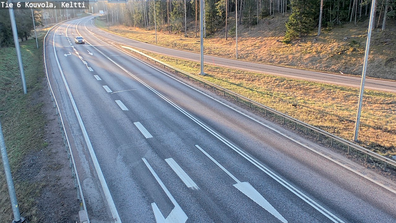 Kelikamerat Kuva Tie 6 Kouvola, Keltti, Kouvola, Kymenlaakso