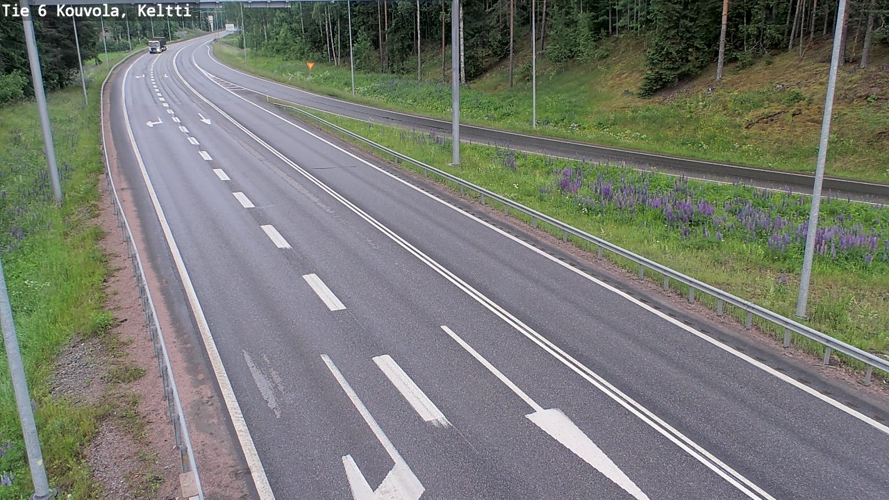 Kelikamerat Kuva Tie 6 Kouvola, Keltti, Kouvola, Kymenlaakso
