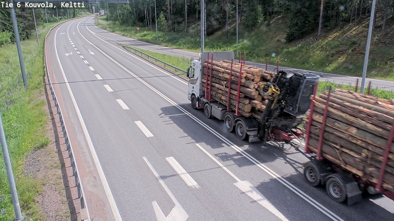 Kelikamerat Kuva Tie 6 Kouvola, Keltti, Kouvola, Kymenlaakso