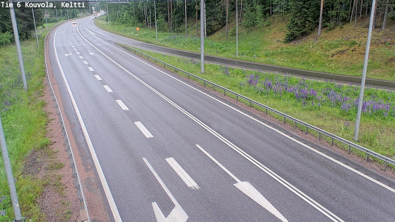 Kelikamerat Kuva Tie 6 Kouvola, Keltti, Kouvola, Kymenlaakso
