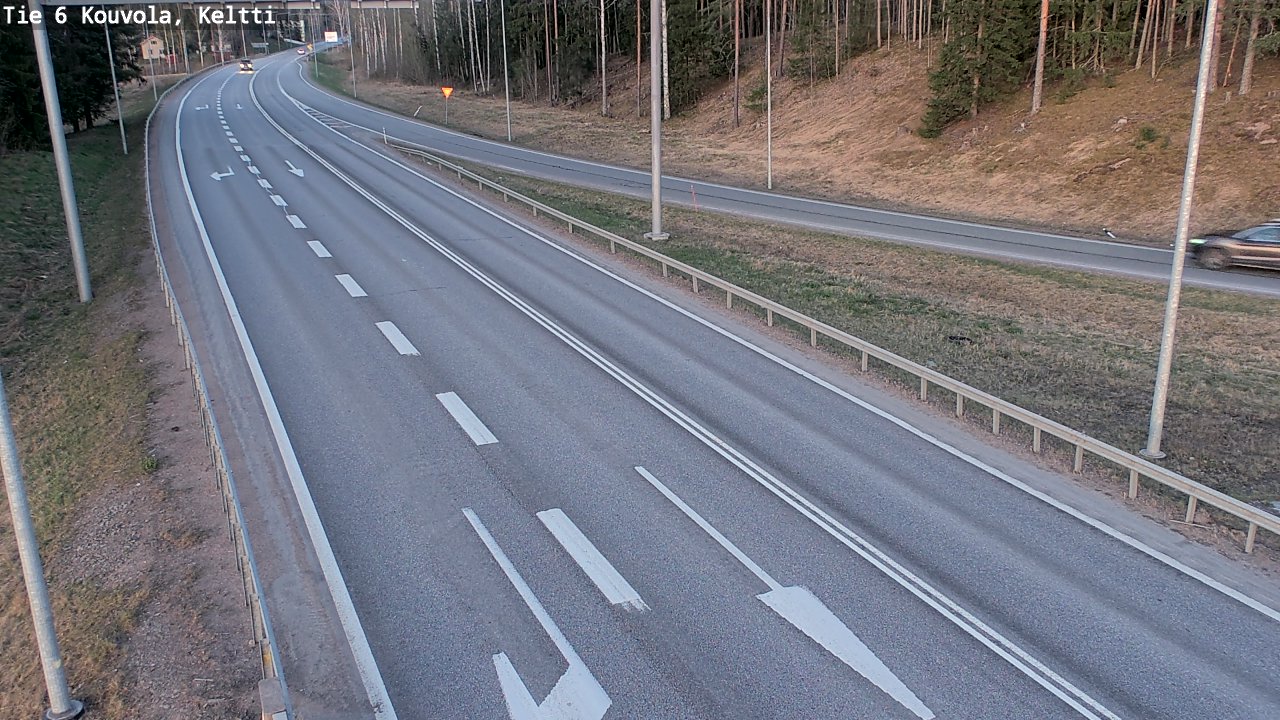 Kelikamerat Kuva Tie 6 Kouvola, Keltti, Kouvola, Kymenlaakso