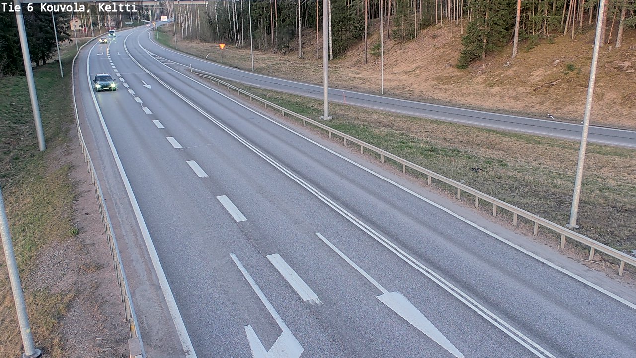 Kelikamerat Kuva Tie 6 Kouvola, Keltti, Kouvola, Kymenlaakso