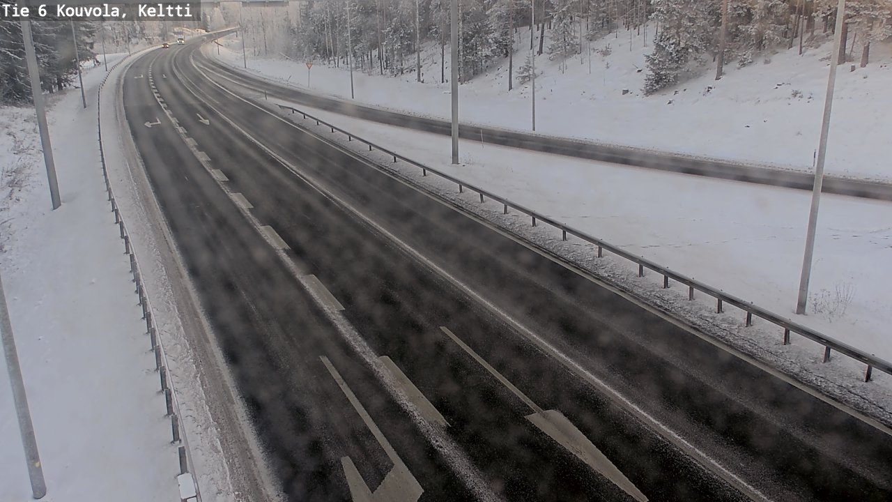 Weather Camera Image Road 6 Kouvola, Keltti, Kouvola, Kymenlaakso