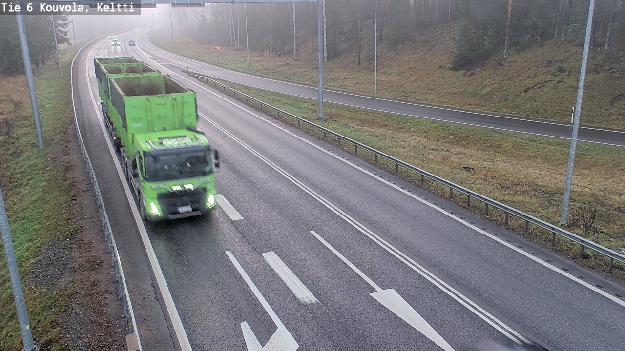 Kelikamerat Kuva Tie 6 Kouvola, Keltti, Kouvola, Kymenlaakso