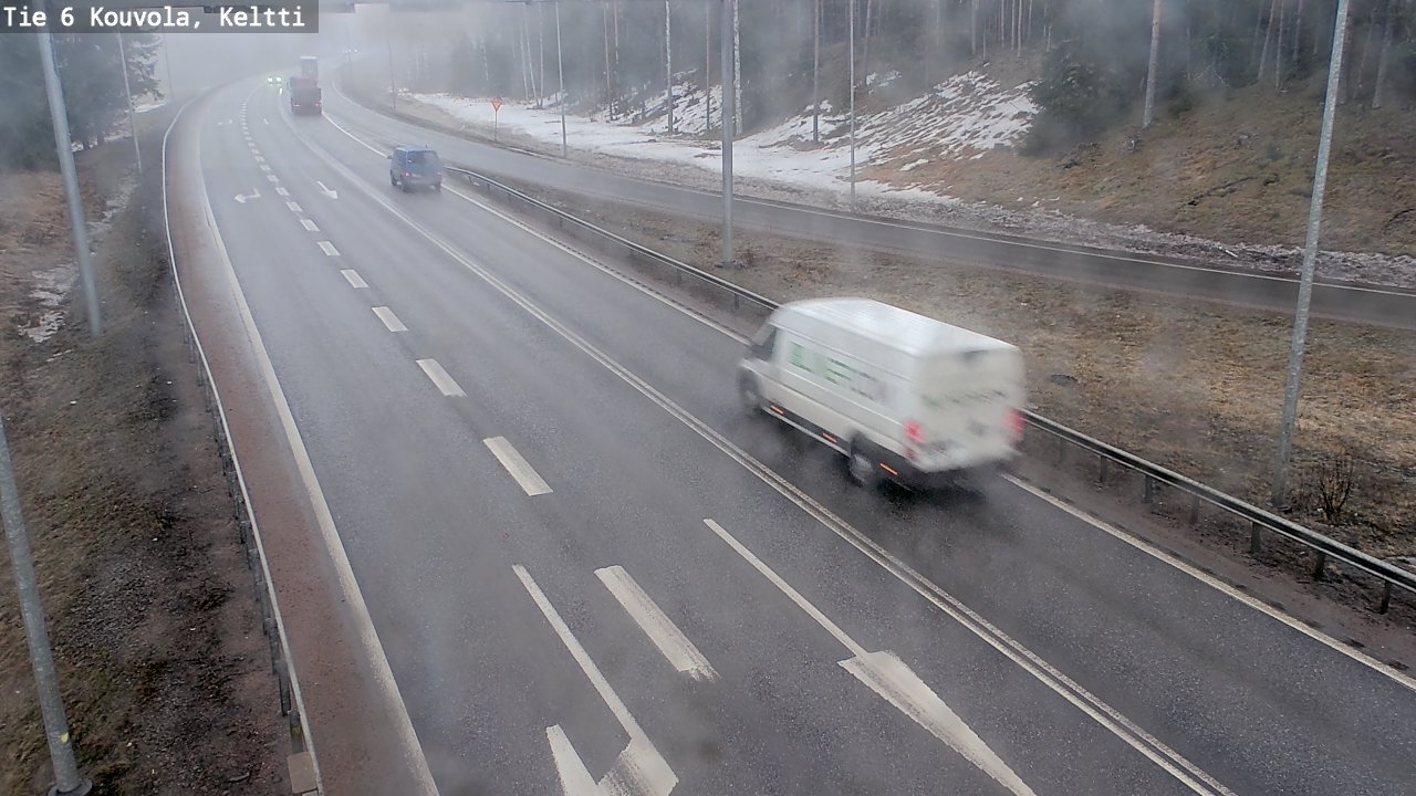 Kelikamerat Kuva Tie 6 Kouvola, Keltti, Kouvola, Kymenlaakso