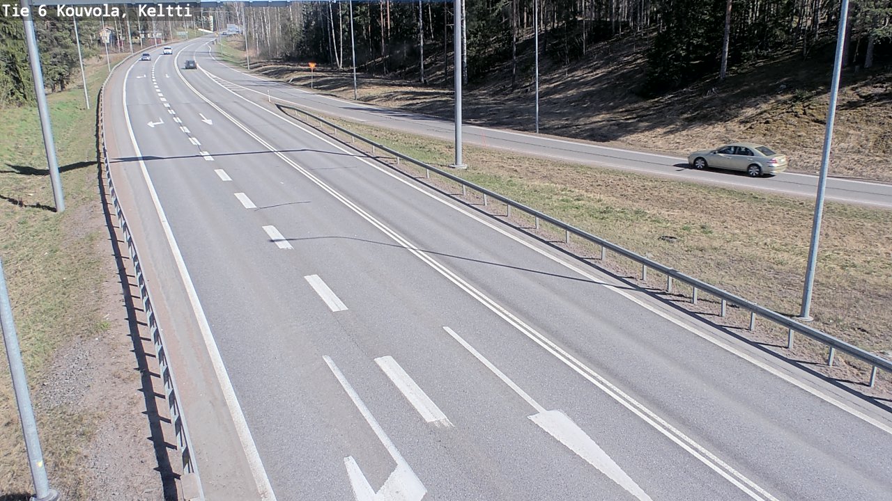 Kelikamerat Kuva Tie 6 Kouvola, Keltti, Kouvola, Kymenlaakso