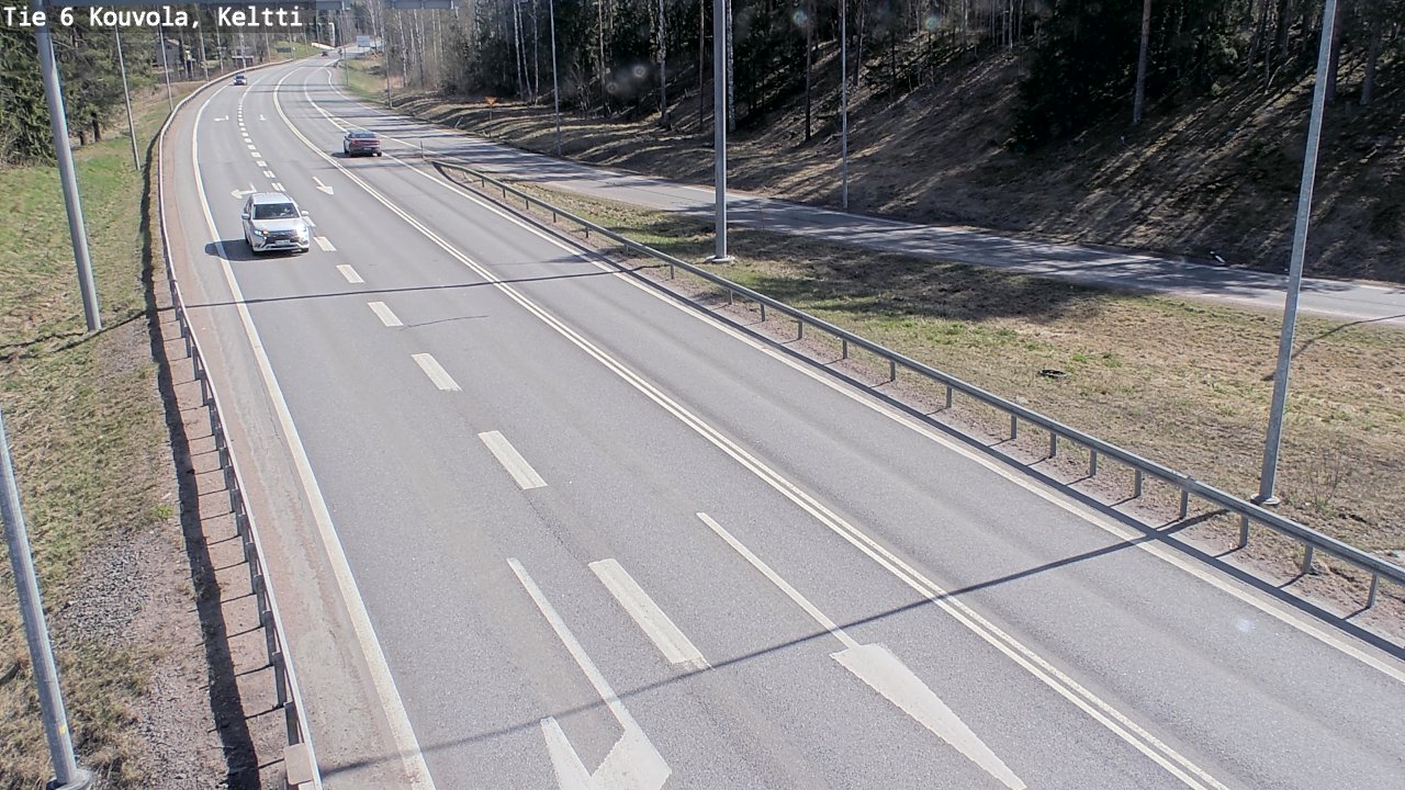 Kelikamerat Kuva Tie 6 Kouvola, Keltti, Kouvola, Kymenlaakso