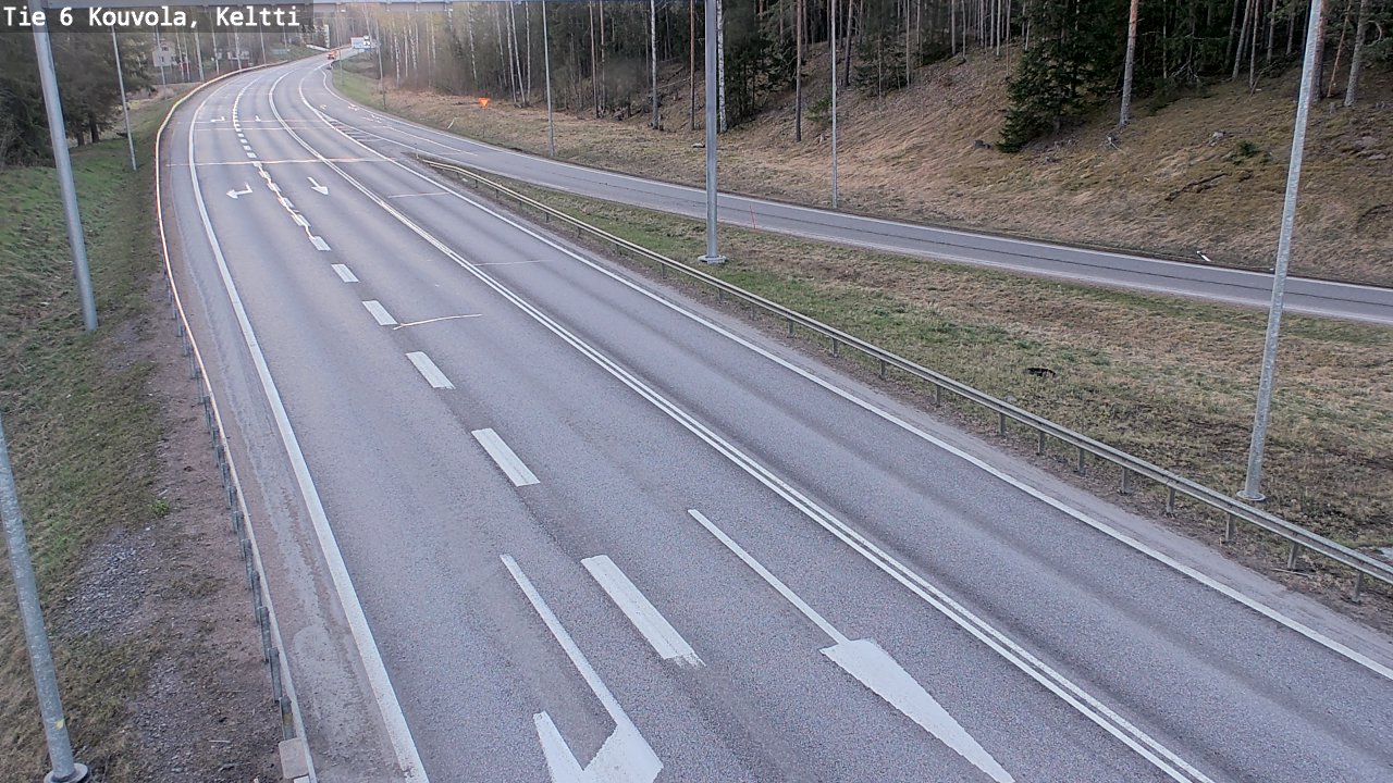 Weather Camera Image Road 6 Kouvola, Keltti, Kouvola, Kymenlaakso