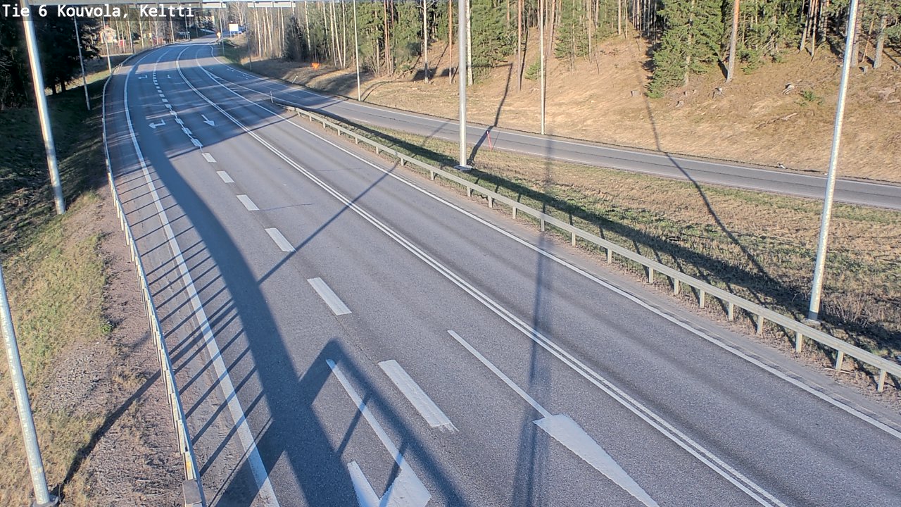 Kelikamerat Kuva Tie 6 Kouvola, Keltti, Kouvola, Kymenlaakso