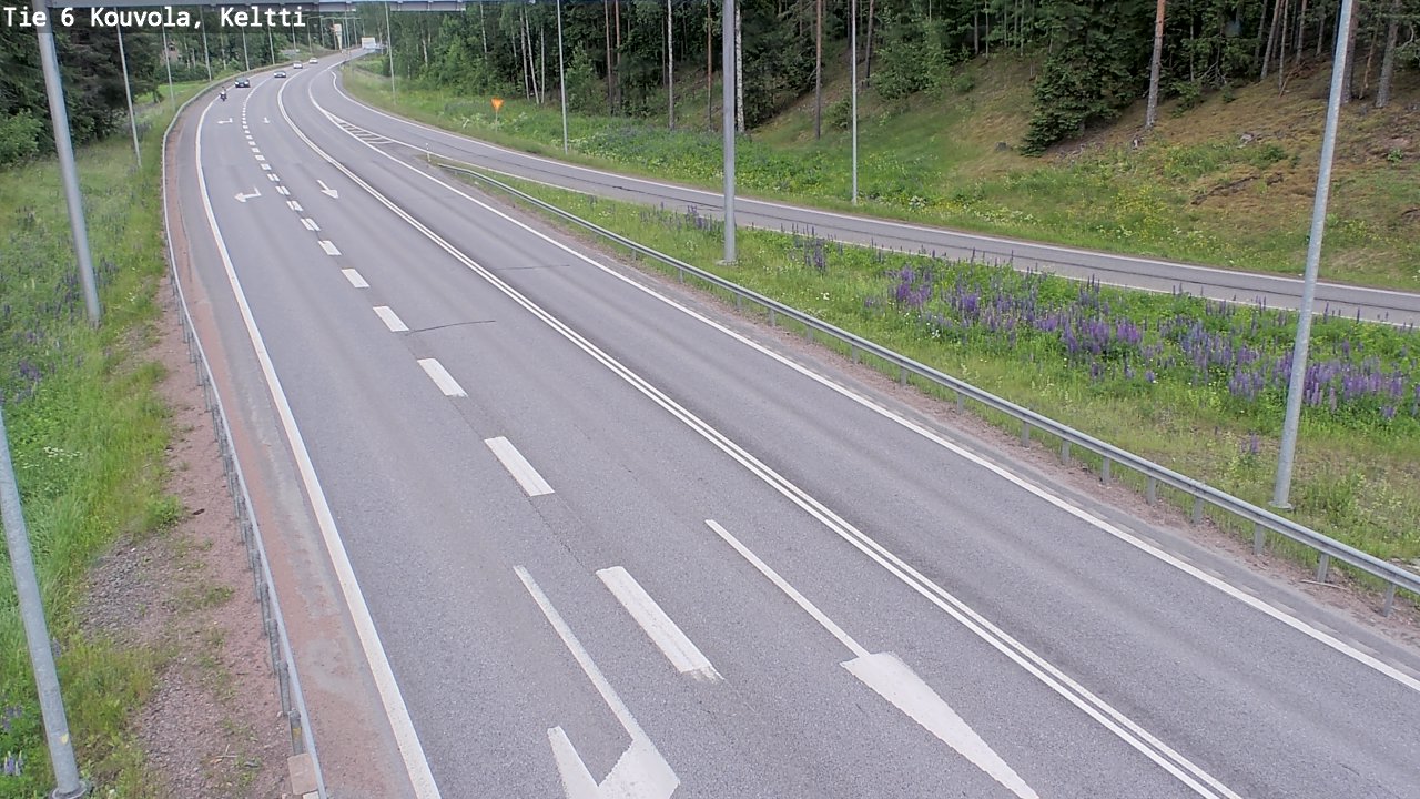Kelikamerat Kuva Tie 6 Kouvola, Keltti, Kouvola, Kymenlaakso