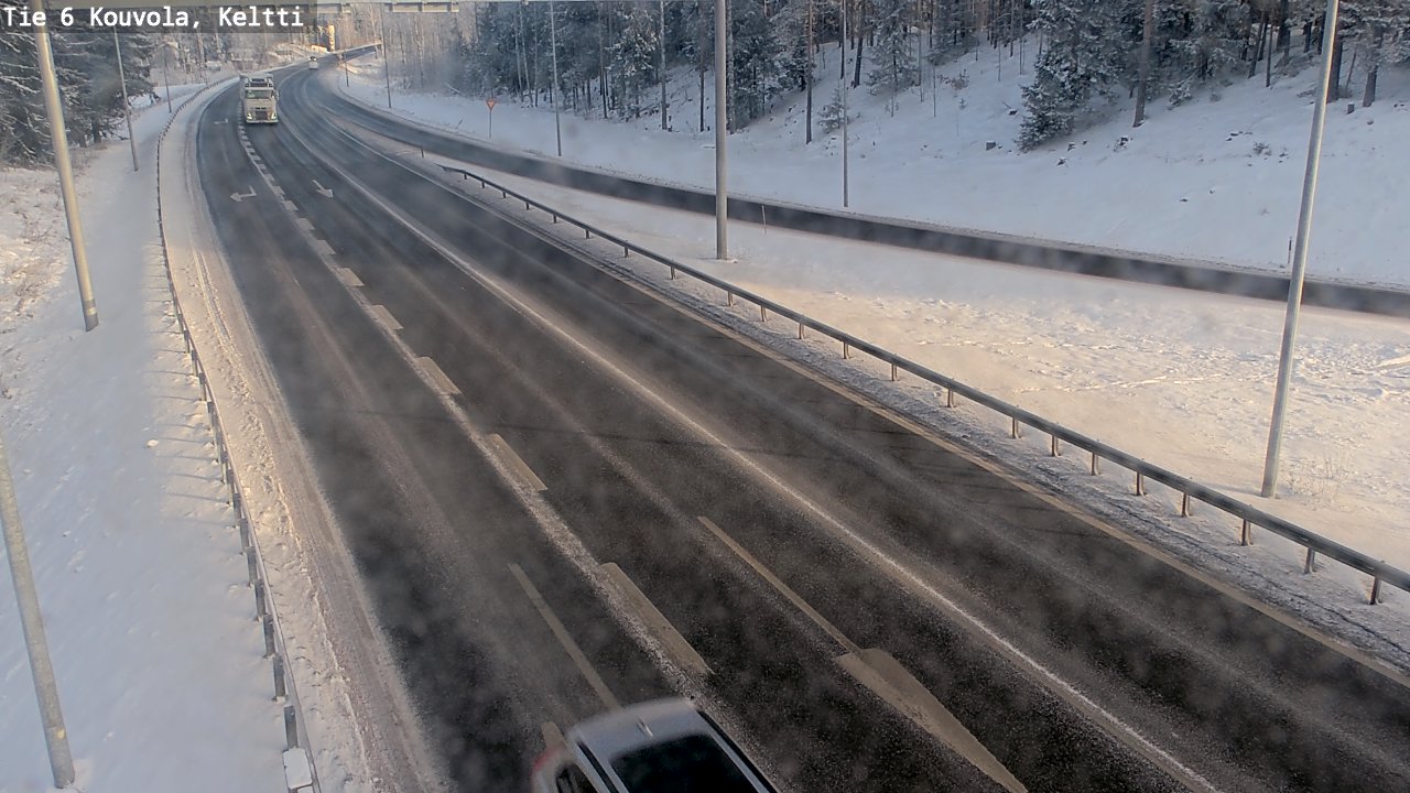 Kelikamerat Kuva Tie 6 Kouvola, Keltti, Kouvola, Kymenlaakso