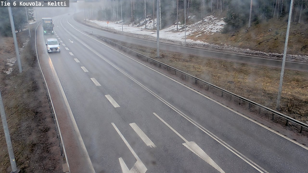 Weather Camera Image Road 6 Kouvola, Keltti, Kouvola, Kymenlaakso