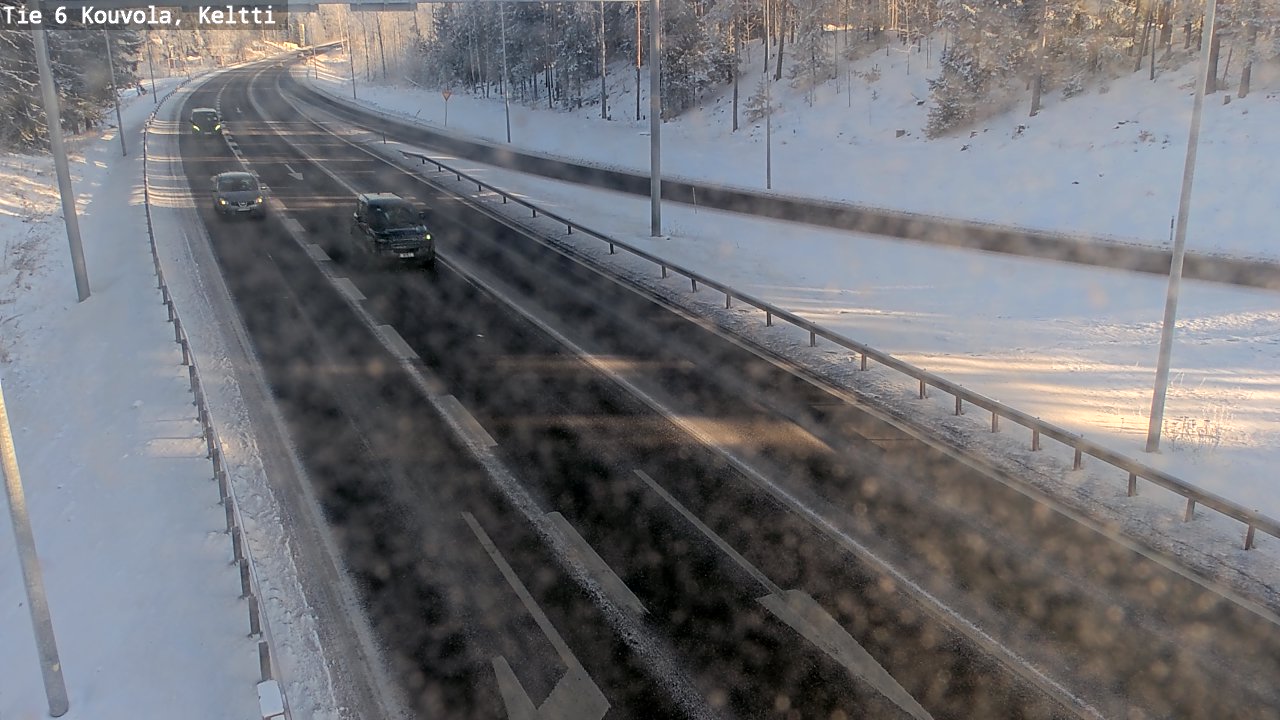Weather Camera Image Road 6 Kouvola, Keltti, Kouvola, Kymenlaakso