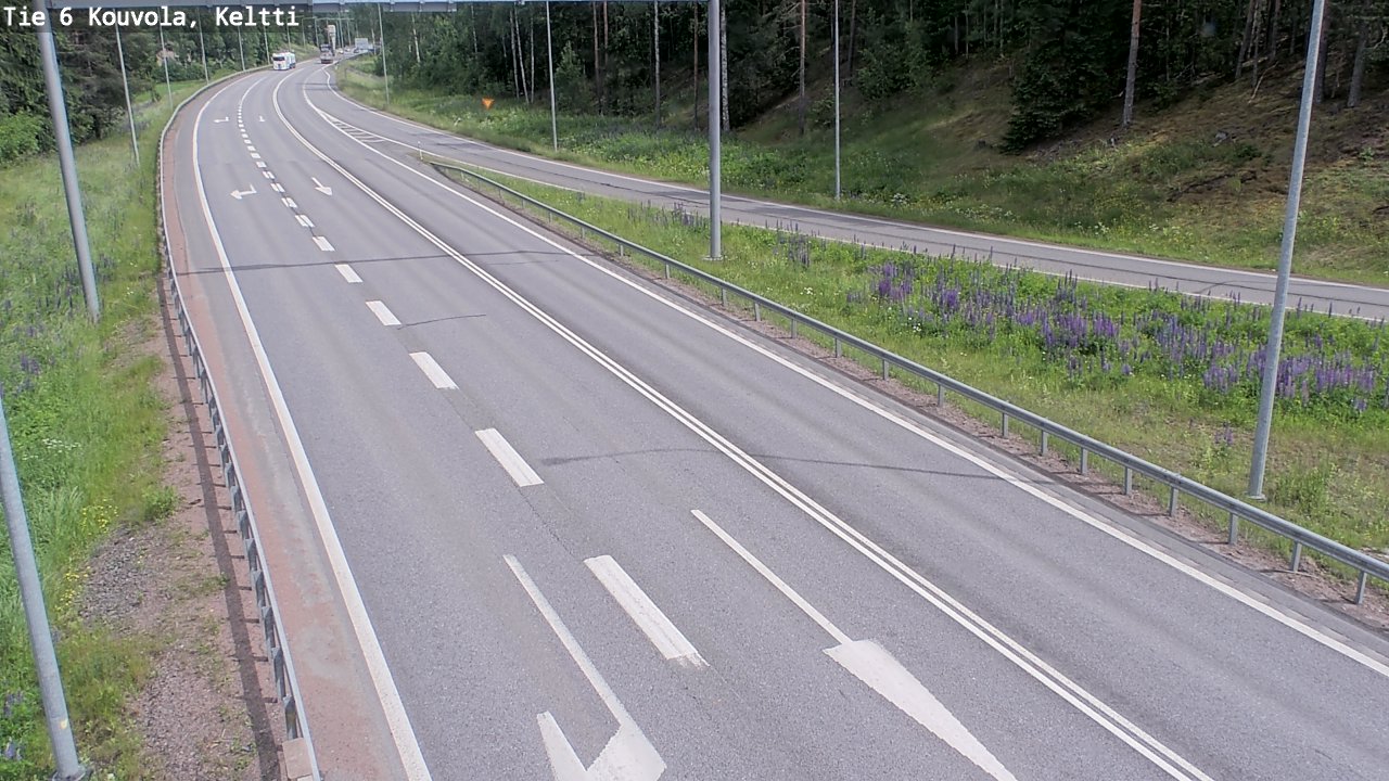 Kelikamerat Kuva Tie 6 Kouvola, Keltti, Kouvola, Kymenlaakso