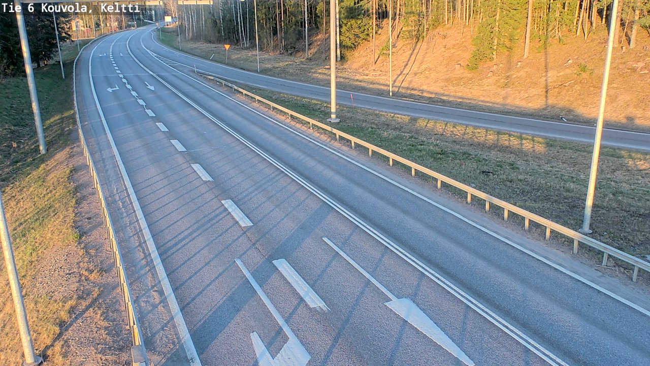 Kelikamerat Kuva Tie 6 Kouvola, Keltti, Kouvola, Kymenlaakso